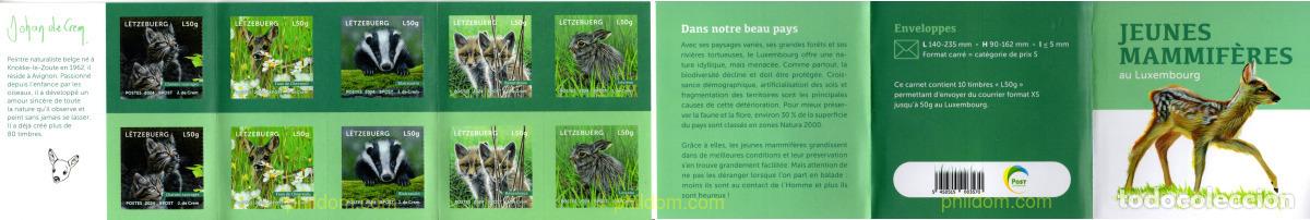 Sellos: 763857 MNH LUXEMBURGO 2024 MAMIFEROS