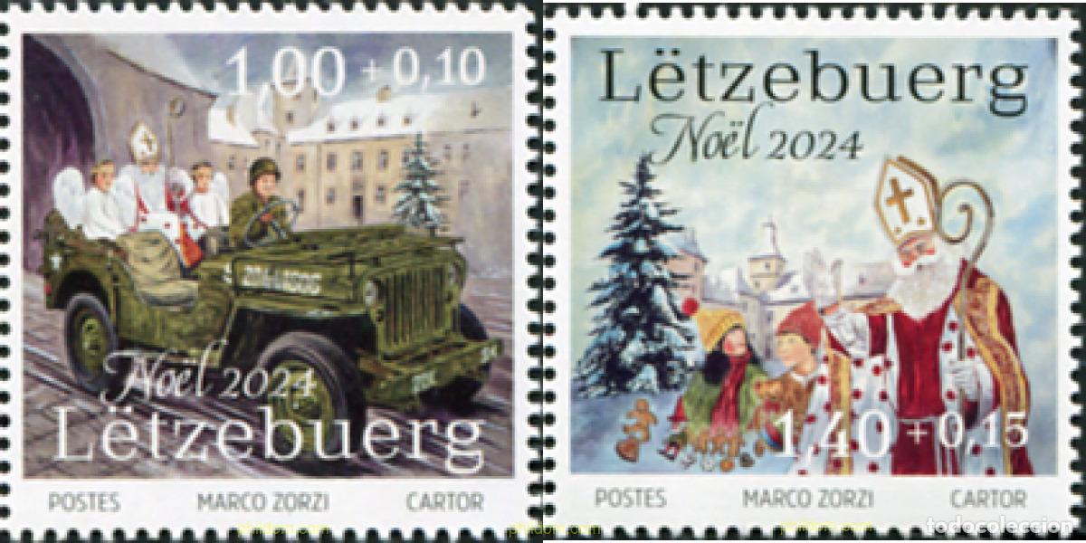 Sellos: 763835 MNH LUXEMBURGO 2024 DERECHOS DEL NI&Ntilde;O. NAVIDAD