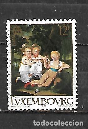 Sellos: 1989: Europa. Juegos infantiles - El columpio. Siglo XIX (usado)
