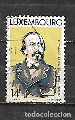 Sellos: 1991: Edmond de la Fontaine, 1823-1891. Escritor (usado)