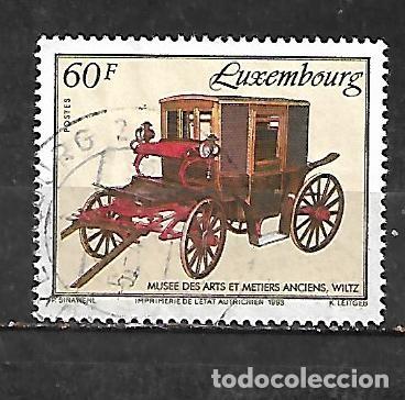 Sellos: 1993: Antiguos medios de transporte - Calesa (usado)