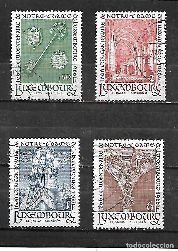 Sellos: 1966: Serie &rdquo;III Centenario de Nuestra Se&ntilde;ora de Luxemburgo&rdquo; (usado)