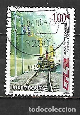 Timbres: 2006: 50 Aniversario de la electrificaci&oacute;n de los trenes luxemburgueses (usado)