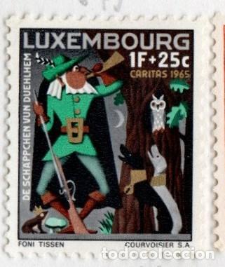 Sellos: Luxemburgo. Cuentos de Hadas.1965. YT-673. Usado