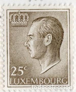 Sellos: Luxemburgo. Gran Duque Juan. 1965. YT-660. Usado