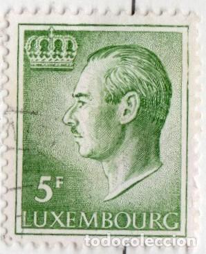 Sellos: Luxemburgo. Gran Duque Juan. 1971. YT-780a. Usado