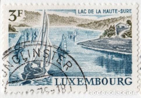 Sellos: Luxemburgo. Lago Artificial. 1971. YT-782. Usado