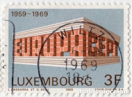 Sellos: Luxemburgo. Europa.1969. YT-738. Usado