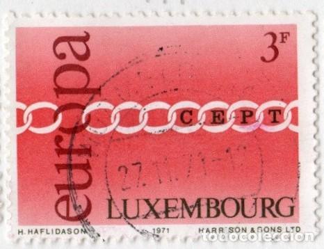 Sellos: Luxemburgo. Europa.1971. YT-774. Usado