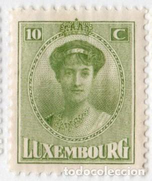 Sellos: Luxemburgo. Gran Duquesa Carlota. 1921-22. YT-122. Nuevo con goma