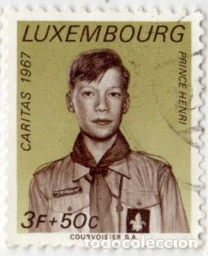 Sellos: Luxemburgo. Principe Henri.1967. YT-713. Usado