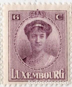 Sellos: Luxemburgo. Gran Duquesa Carlota. 1921-22. YT-121. Nuevo con goma y