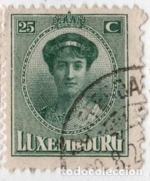 Sellos: Luxemburgo. Gran Duquesa Carlota. 1921-22. YT-126. Usado
