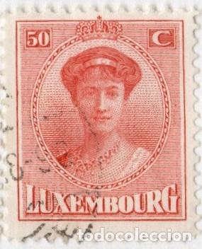 Sellos: Luxemburgo. Gran Duquesa Carlota. 1921-22. YT-129. Usado