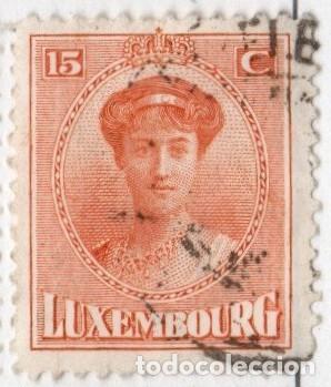 Sellos: Luxemburgo. Gran Duquesa Carlota. 1921-22. YT-123. Usado