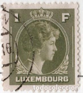 Sellos: Luxemburgo. Gran Duquesa Carlota. 1944-46. YT-345. Usado