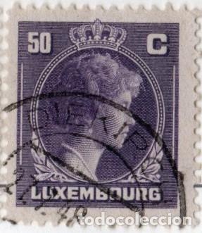 Sellos: Luxemburgo. Gran Duquesa Carlota. 1944-46. YT-338. Usado