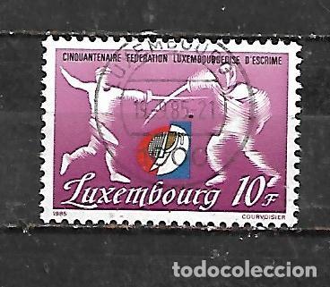 Sellos: 1985: 50 A&ntilde;os de la federaci&oacute;n nacional de esgrima (usado)