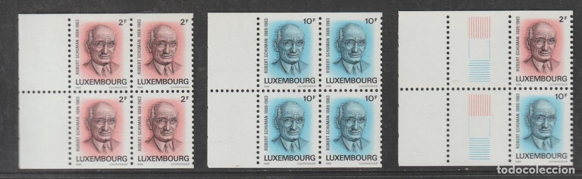 Sellos: Luxembourg 1986 - Yvert 1106/1107 b4 mnh**