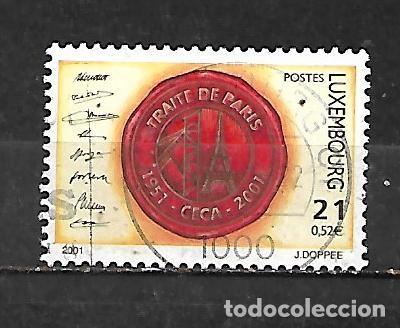 Sellos: 2001: 50 Aniversario del tratado de Par&iacute;s (usado)