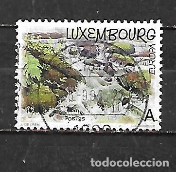Sellos: 2001: Europa. El agua, tesoro natural - Corriente de agua. Mullerthal (usado)