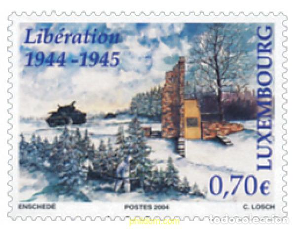 Sellos: 161144 MNH LUXEMBURGO 2004 60 ANIVERSARIO DE LA LIBERACION