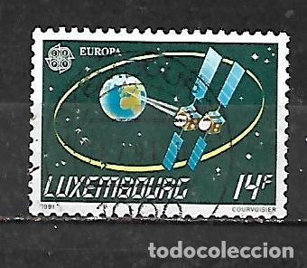 Sellos: 1991: Europa. Europa en el espacio - Sat&eacute;lite &rdquo;Astra&rdquo; de TV (usado)
