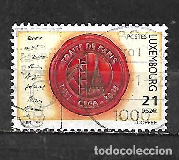 Sellos: 2001: 50 Aniversario del tratado de Par&iacute;s (usado)