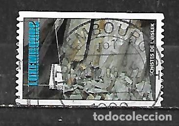 Sellos: 2005: Colores de Luxemburgo - Rocas estriadas (usado)