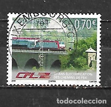 Sellos: 2006: 50 Aniversario de la electrificaci&oacute;n de los trenes luxemburgueses (usado)