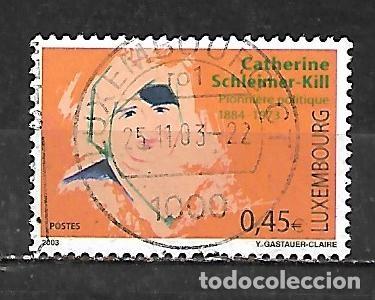 Sellos: 2003: Grandes mujeres de Luxemburgo - Catherine Schleimer-Kill, 1884-1973. Pol&iacute;tica
