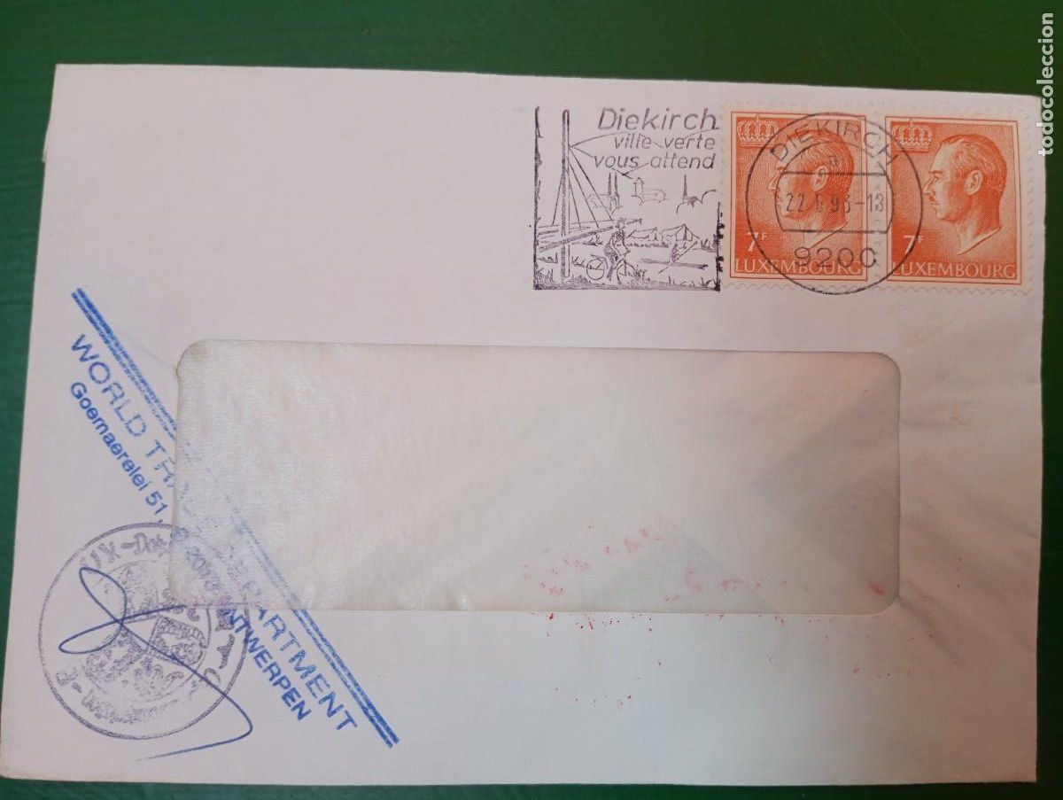 Briefmarken: LUXEMBURGO 1993, MATASELLOS ESPECIAL DIEKIRCH