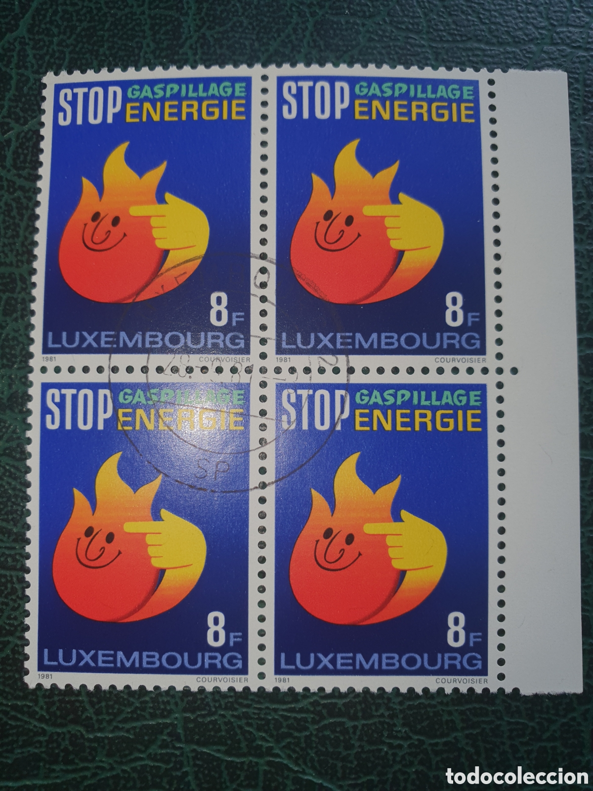 Sellos: Luxemburgo 1981 lote de 4