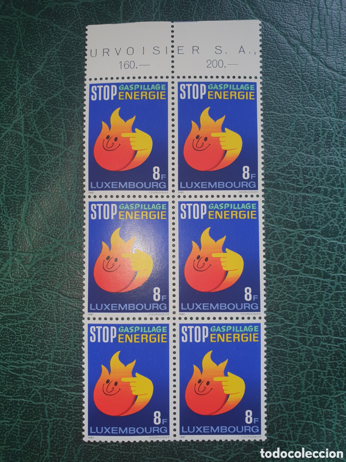 Sellos: STOP GASPILLAGE ENERGIE 1981