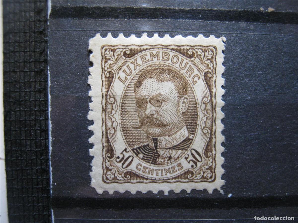 Stamps: LUXEMBURGO 1906-15 YVERT 81 MH* LUJO.