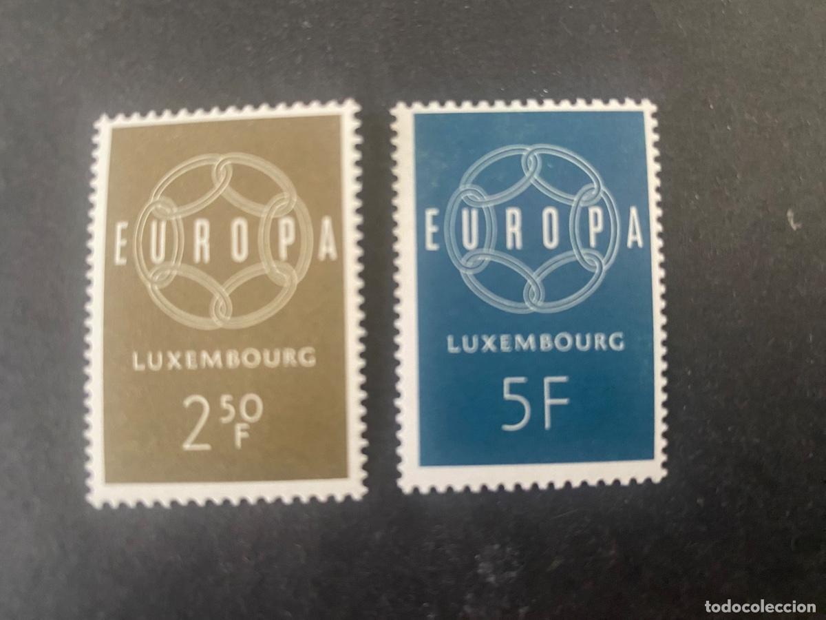 Stamps: Luxemburgo 1950 serie completa Europa MNH
