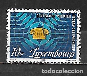 Sellos: 1985: Aniversarios - 100 A&ntilde;os de la 1&ordf; red de telefon&iacute;a (usado)