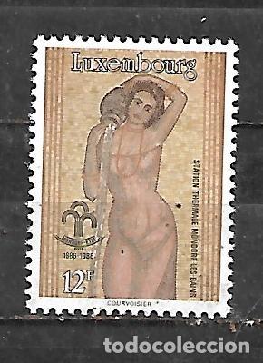 Sellos: 1986: Aniversarios - 100 A&ntilde;os de Mondorf-les-Bains. Mosaico (MNH**)