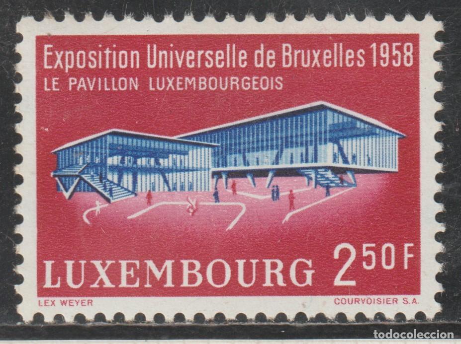 Sellos: LUXEMBURGO // YVERT 541 // 1958 ... NUEVO sin fijasellos