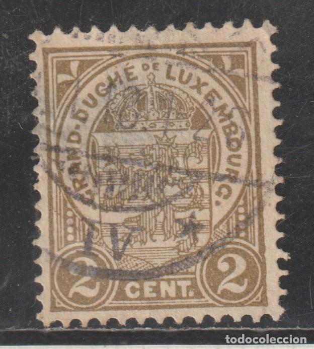 Sellos: LUXEMBURGO // YVERT 90 // 1907-19 ... USADO