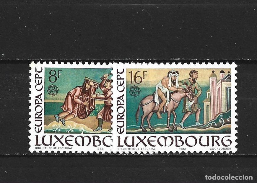Sellos: LUXEMBURGO YVERT NUM. 1024/1025 ** SERIE COMPLETA SIN FIJASELLOS
