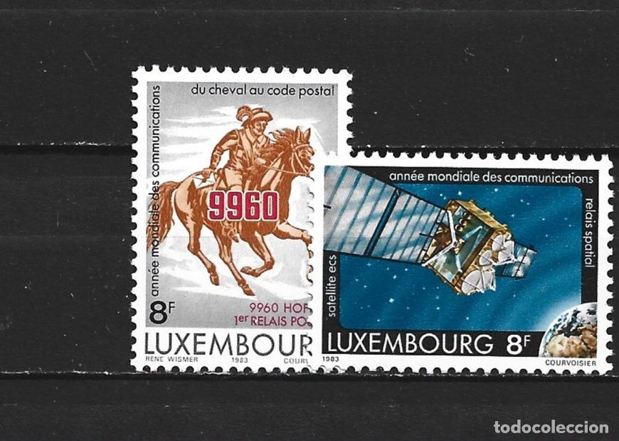 Sellos: LUXEMBURGO YVERT NUM. 1028/1029 ** SERIE COMPLETA SIN FIJASELLOS