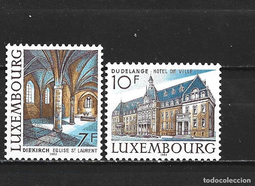 Sellos: LUXEMBURGO YVERT NUM. 1031/1032 ** SERIE COMPLETA SIN FIJASELLOS