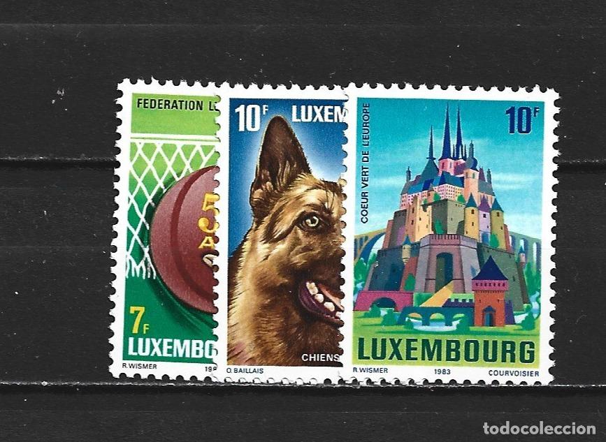 Sellos: LUXEMBURGO YVERT NUM. 1033/1035 ** SERIE COMPLETA SIN FIJASELLOS
