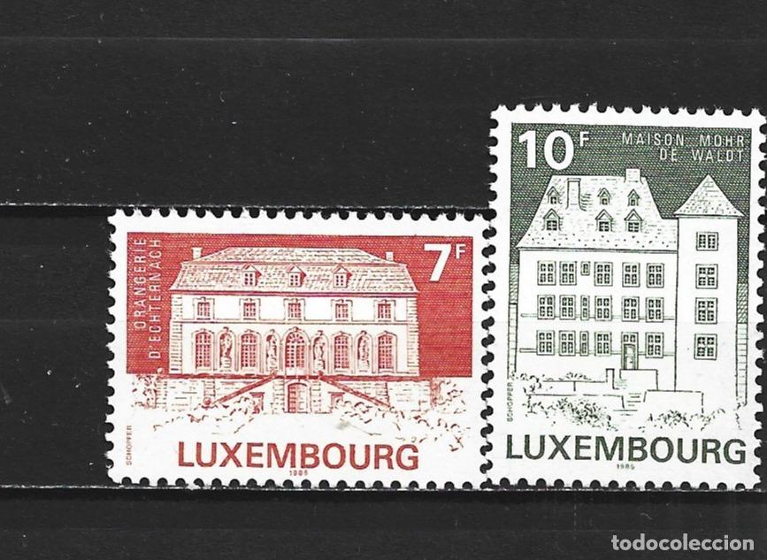 Sellos: LUXEMBURGO YVERT NUM. 1081/1082 ** SERIE COMPLETA SIN FIJASELLOS
