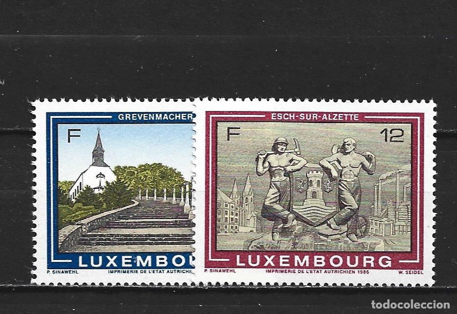 Sellos: LUXEMBURGO YVERT NUM. 1111/1112 ** SERIE COMPLETA SIN FIJASELLOS