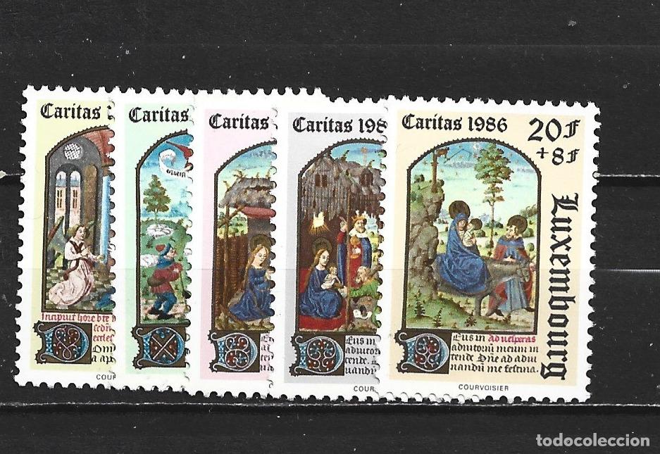 Sellos: LUXEMBURGO YVERT NUM. 1113/1117 ** SERIE COMPLETA SIN FIJASELLOS