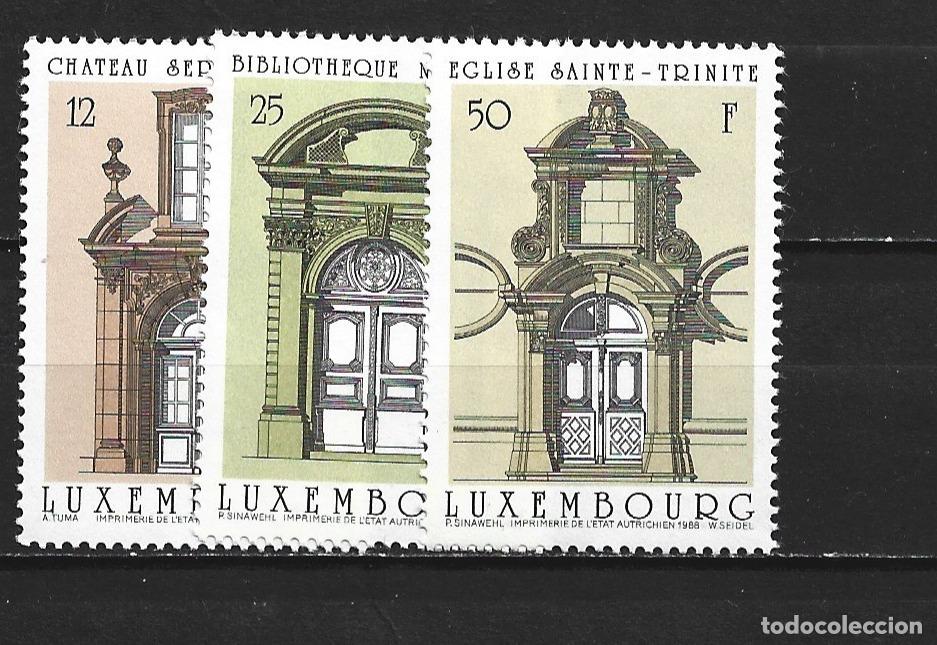 Sellos: LUXEMBURGO YVERT NUM. 1154/1156 ** SERIE COMPLETA SIN FIJASELLOS
