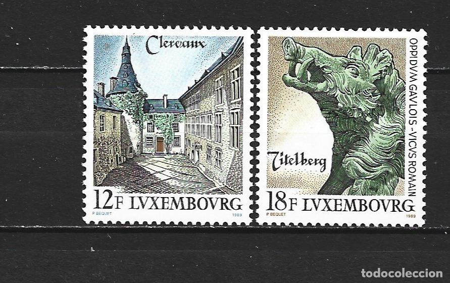 Sellos: LUXEMBURGO YVERT NUM. 1180/1181 ** SERIE COMPLETA SIN FIJASELLOS