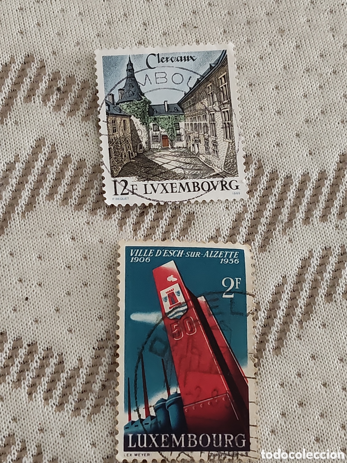 Sellos: 2 sellos de Luxemburgo muy buenos